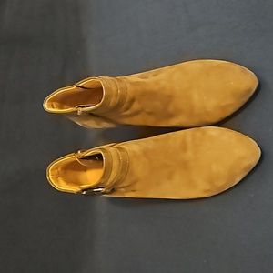 Sofft Belvedere Size 7 Brown Leather Ankle Booties